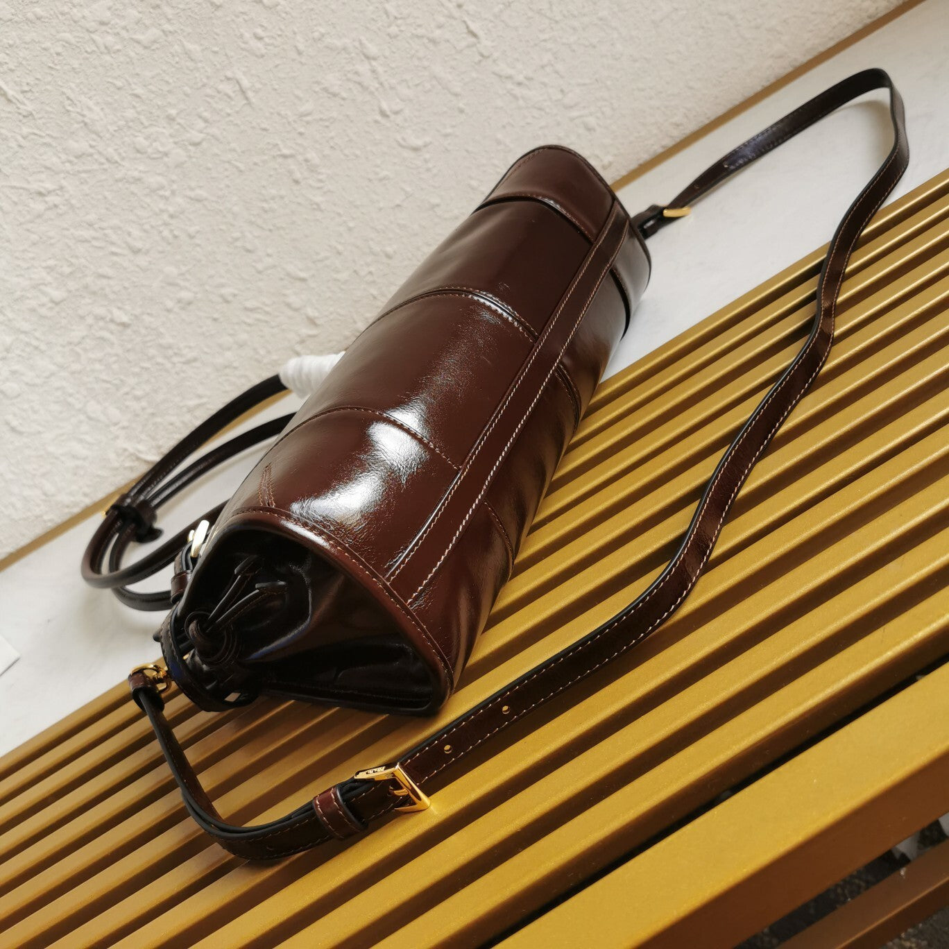 Prada Bonnie medium leather handbag