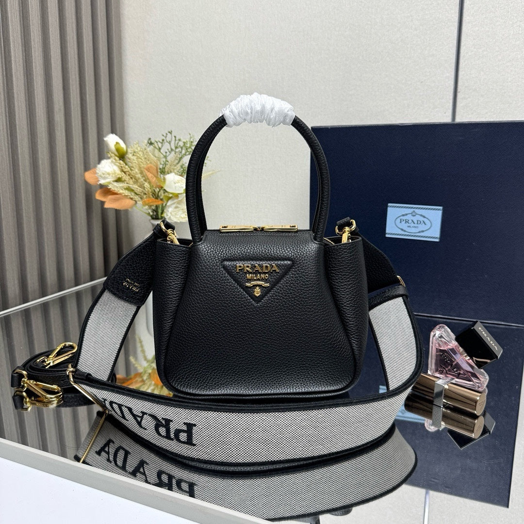 Prada mini leather handbag
