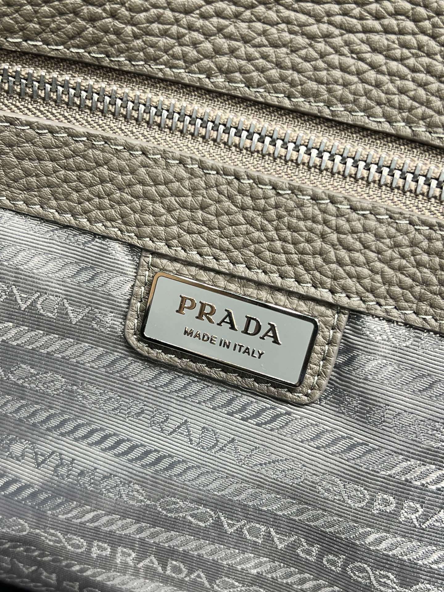 Prada leather tote