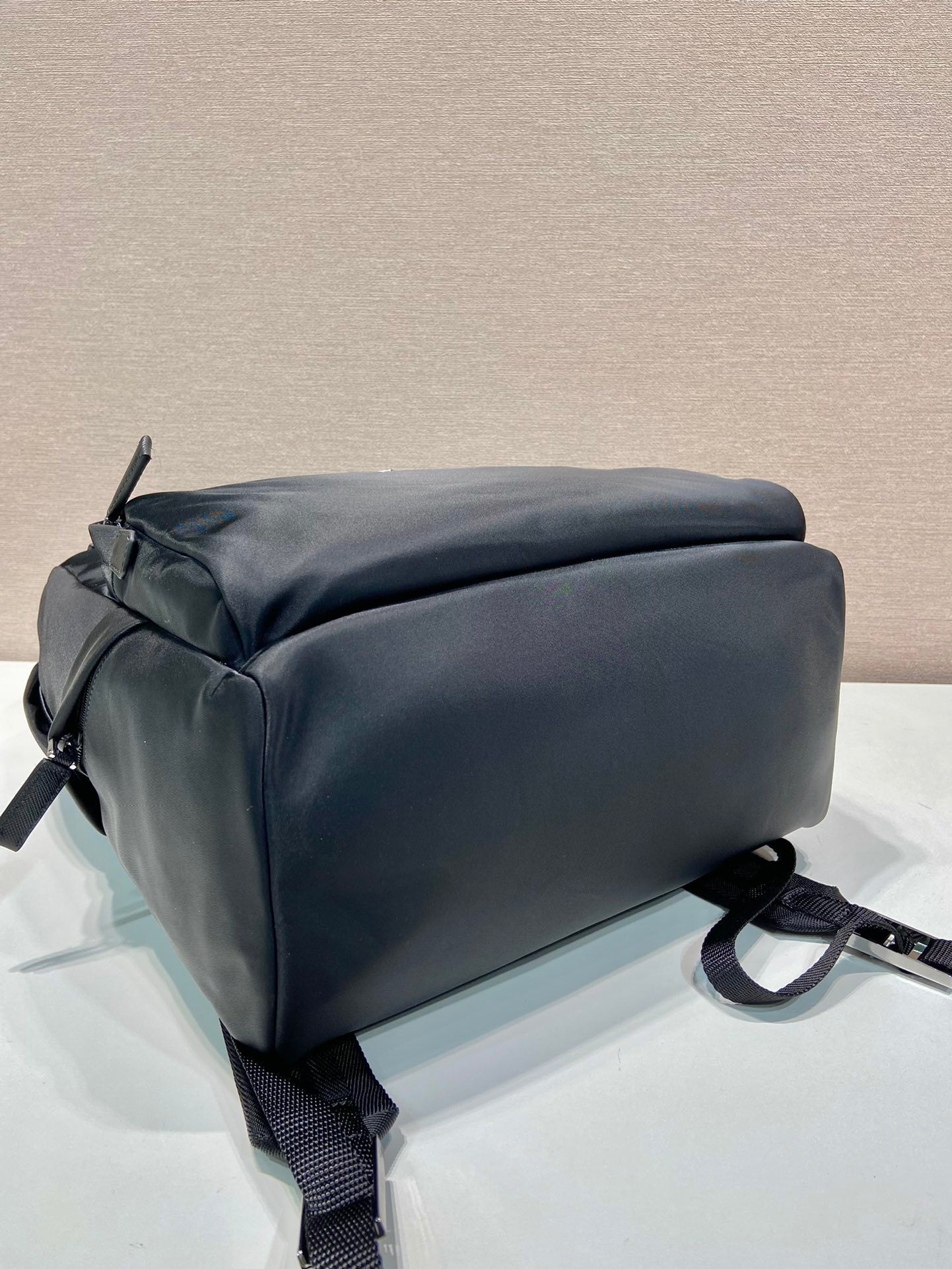 Prada Re-Nylon and Saffiano leather backpack
