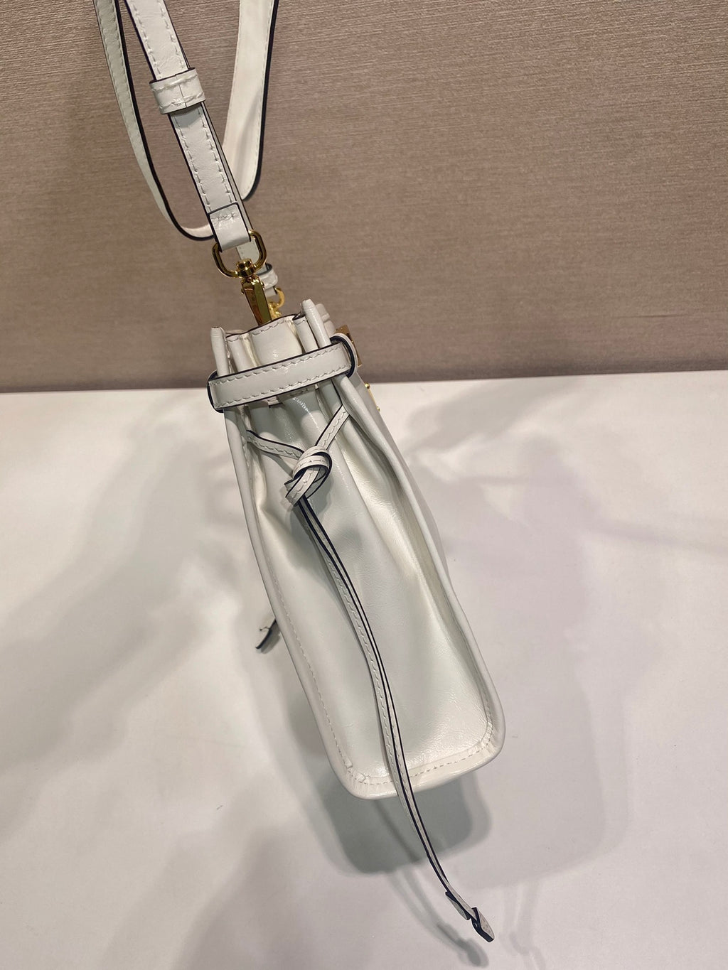 Prada Bonnie leather mini shoulder bag