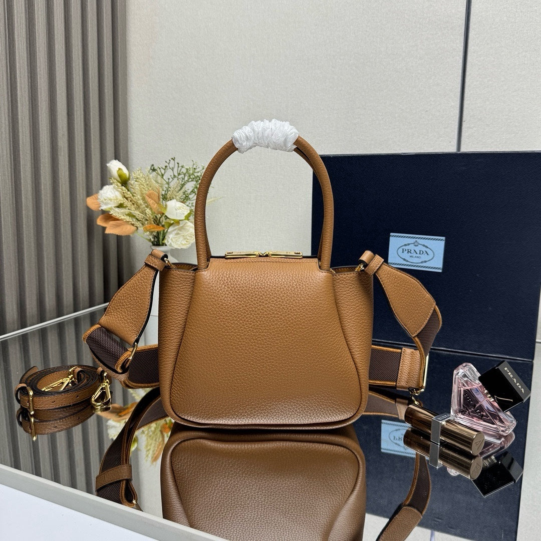 Prada mini leather handbag