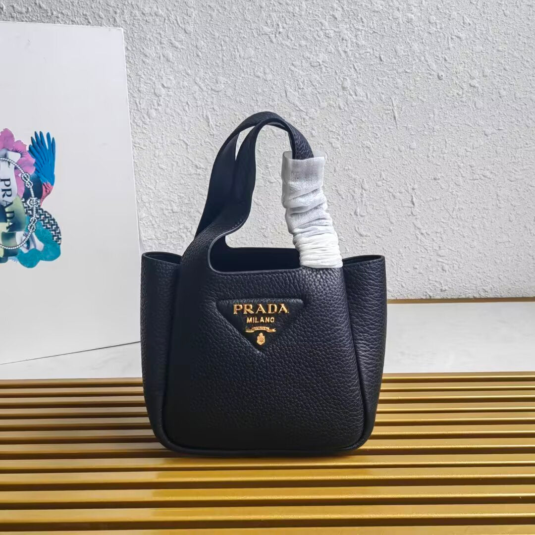 Prada mini leather handbag