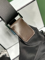 Prada Speedrock Re-Nylon and leather shoulder bag