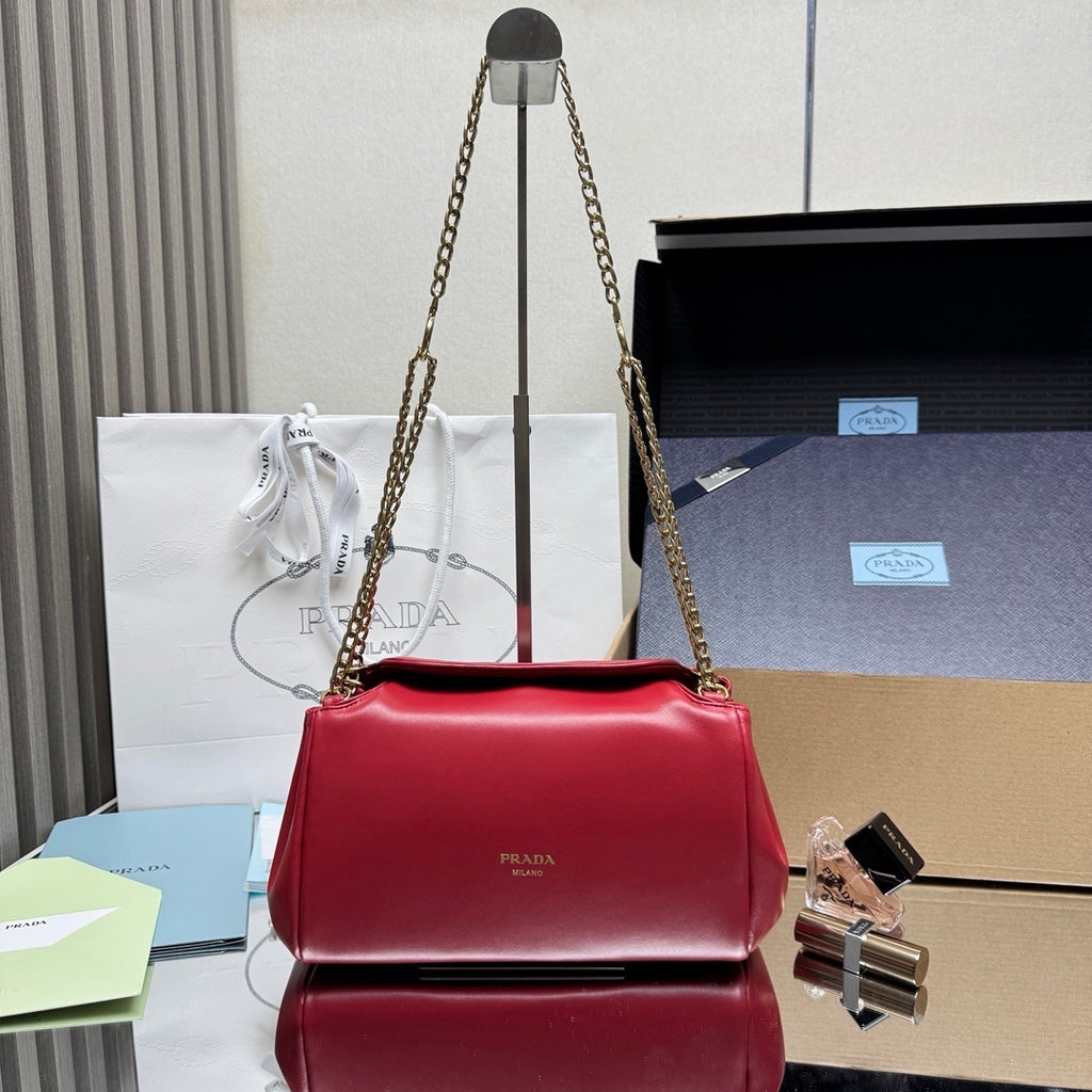 Prada Tumulte small nappa leather bag