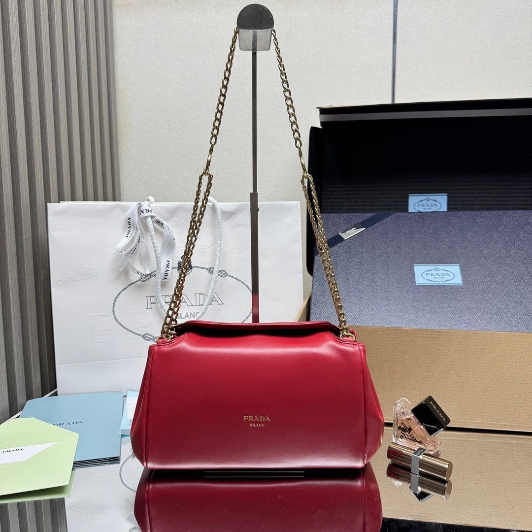 Prada Tumulte small nappa leather bag