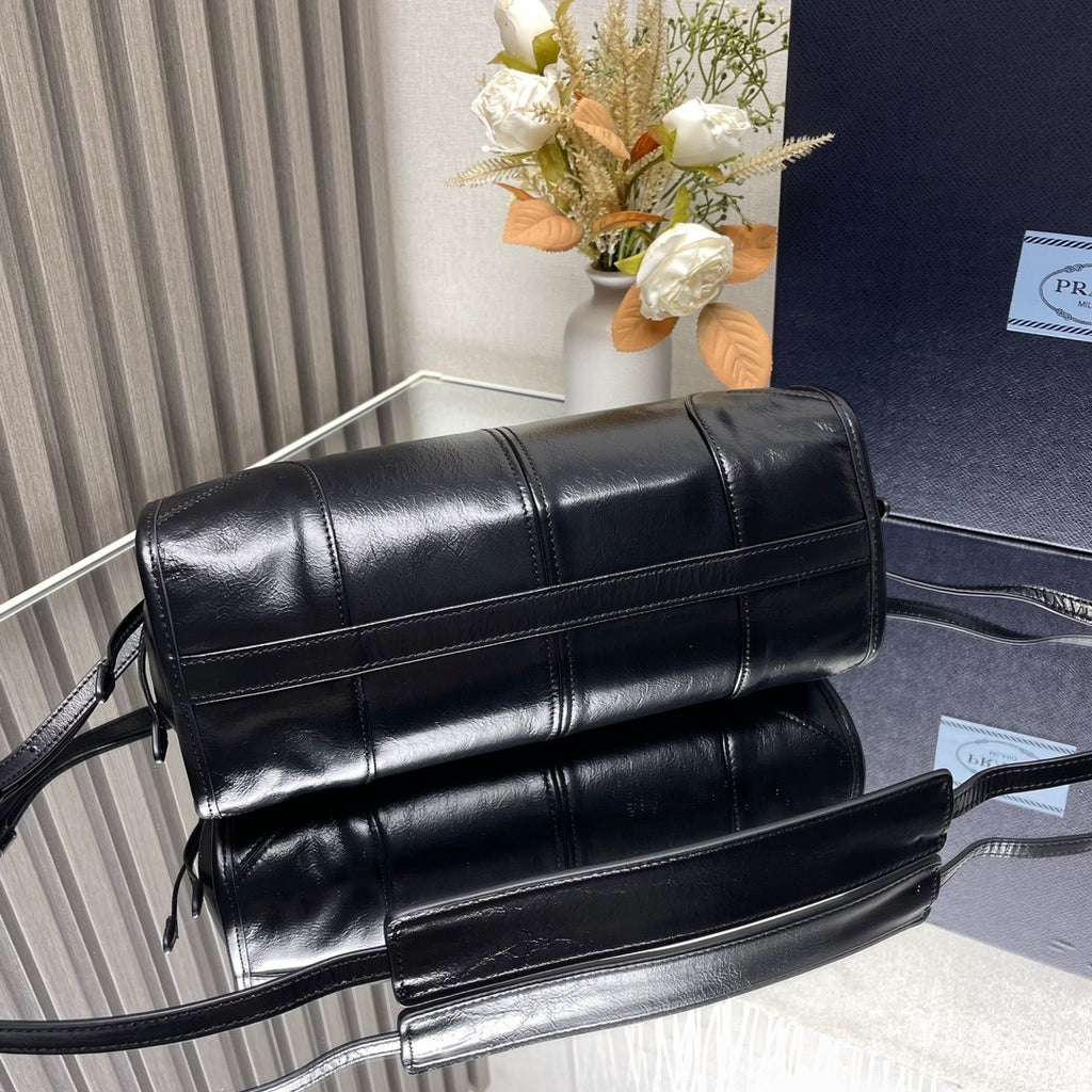 Prada Bonnie small leather shoulder bag
