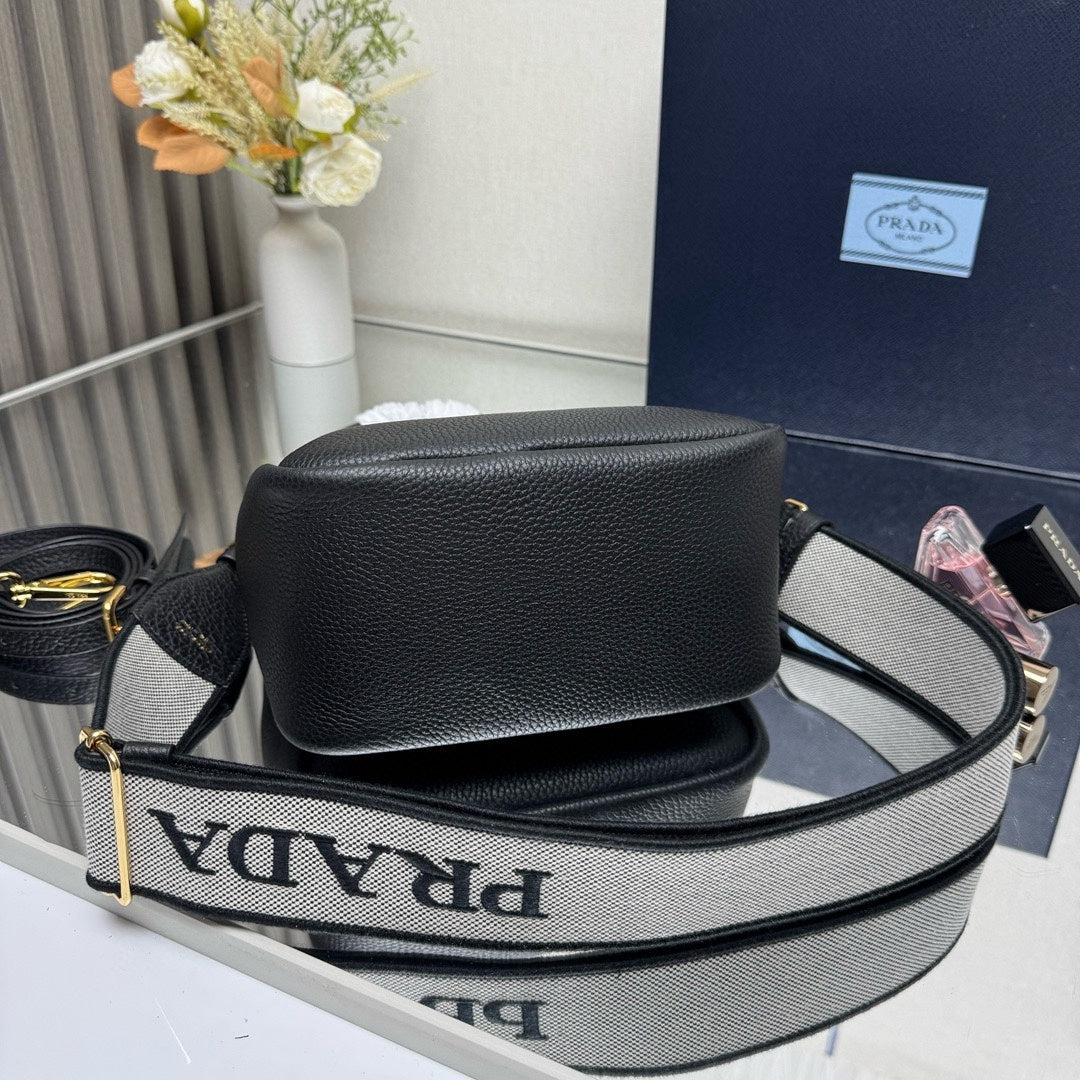Prada mini leather handbag