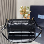 Prada Bonnie small leather shoulder bag