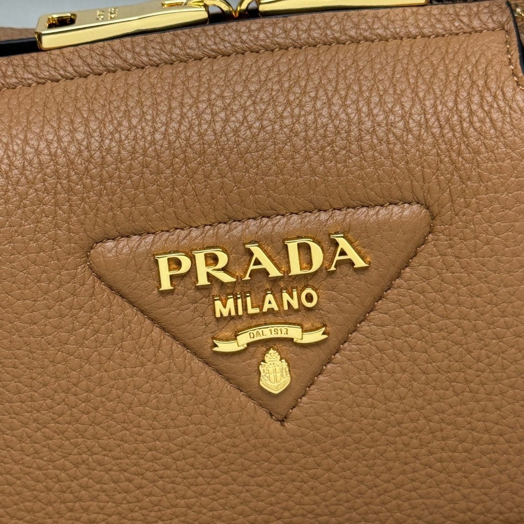 Prada mini leather handbag