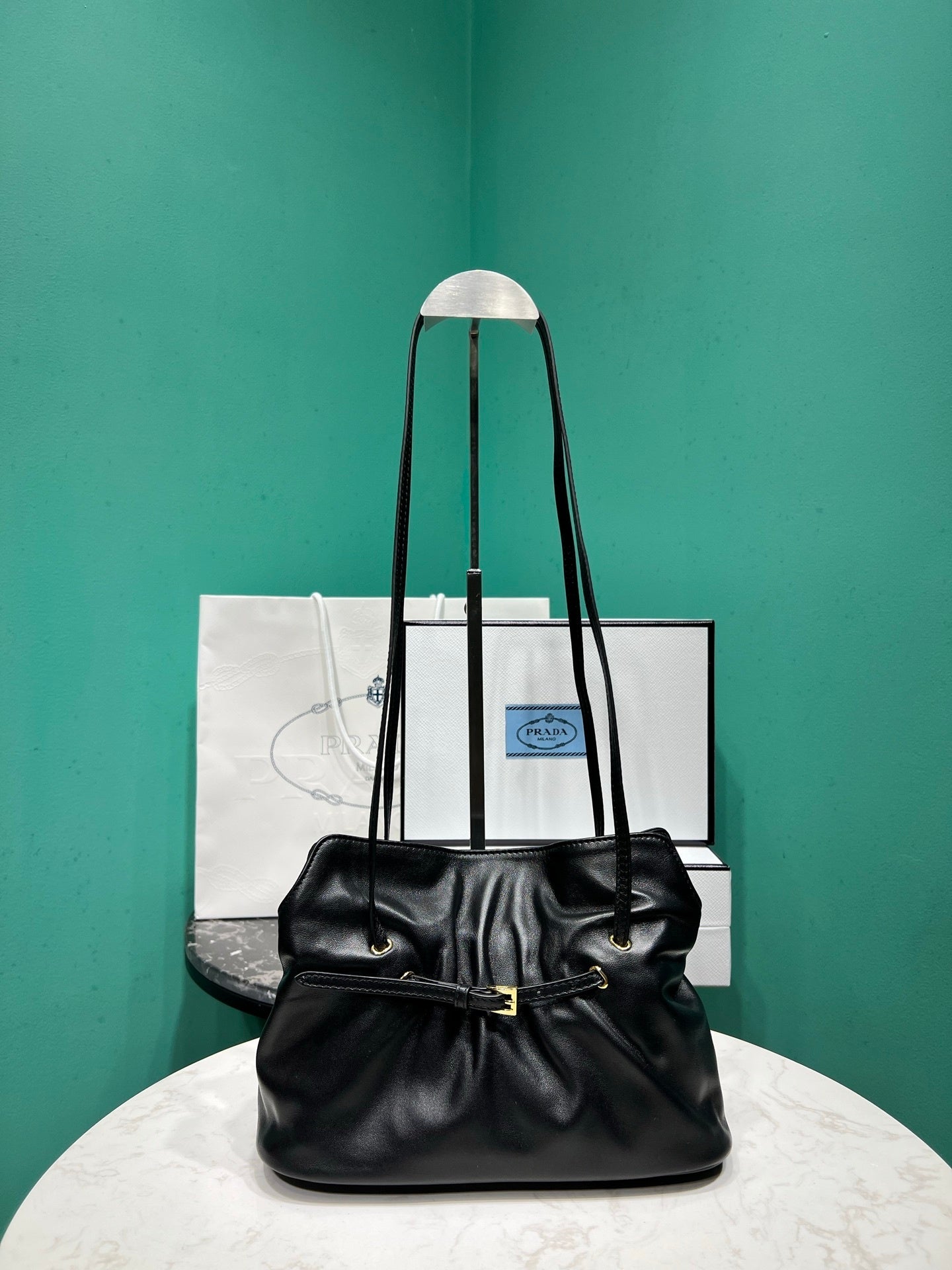 Prada Dada small nappa leather bag
