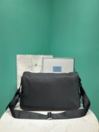 Prada large Re-Nylon and Saffiano leather shoulder bag