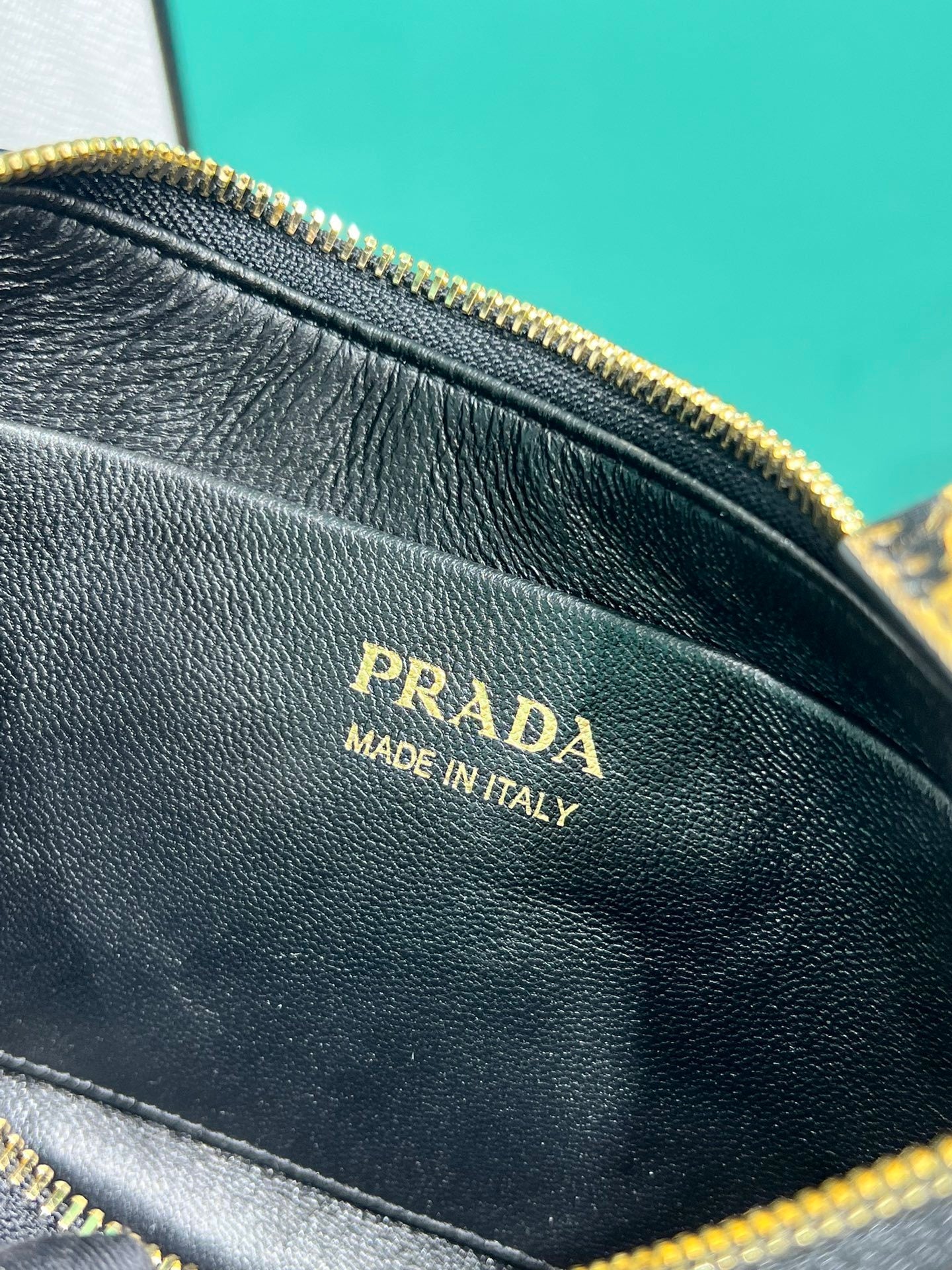 Prada Arque printed leather mini shoulder bag