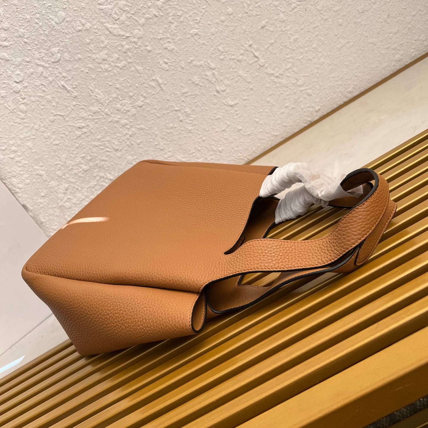 Prada small leather tote bag