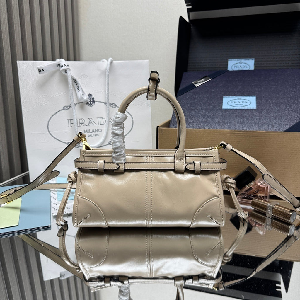 Prada Bonnie leather mini handbag