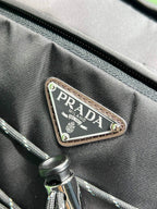 Prada Speedrock Re-Nylon and leather shoulder bag