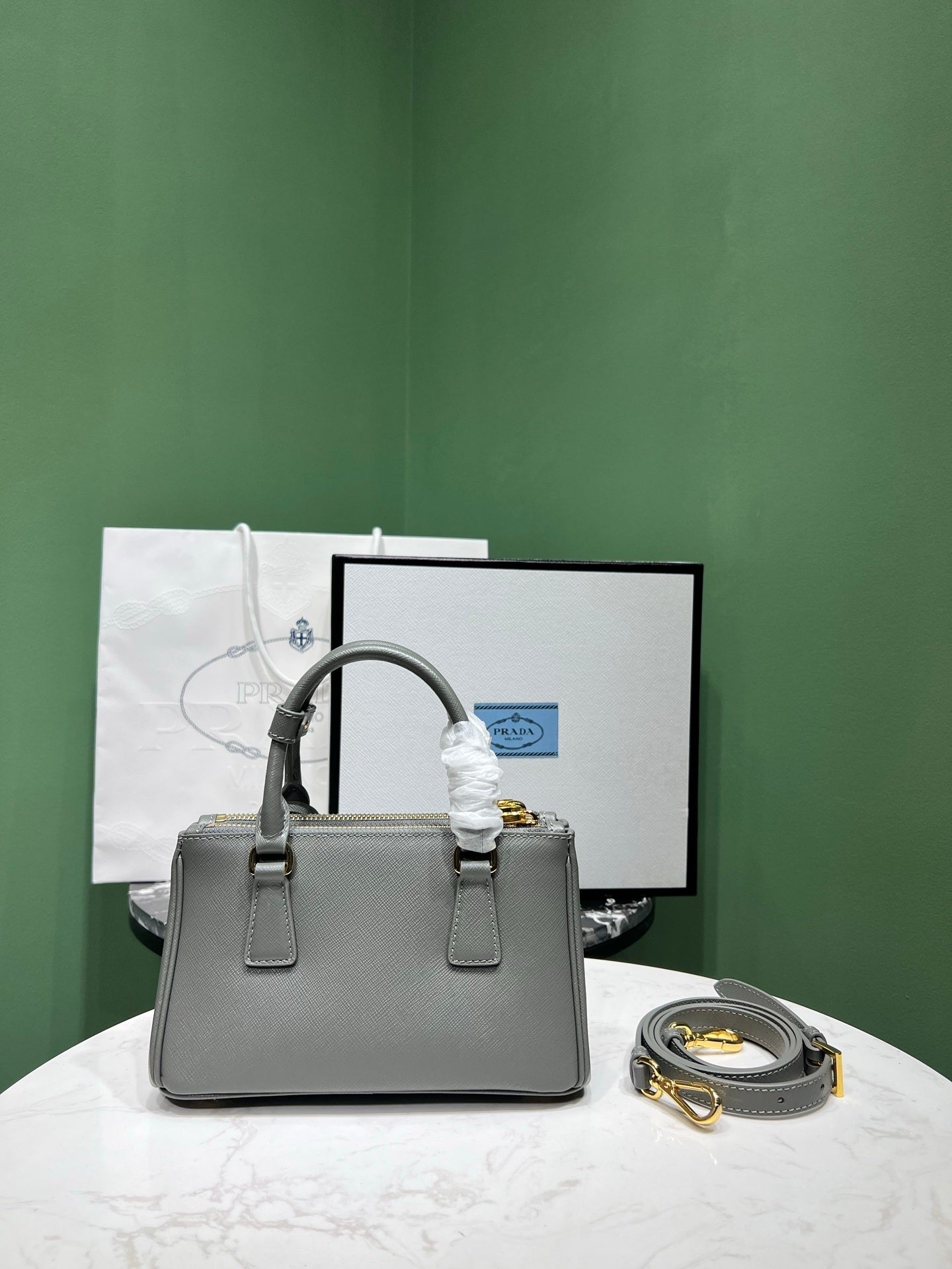 Prada Galleria mini Saffiano leather bag