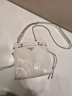 Prada Bonnie leather mini shoulder bag