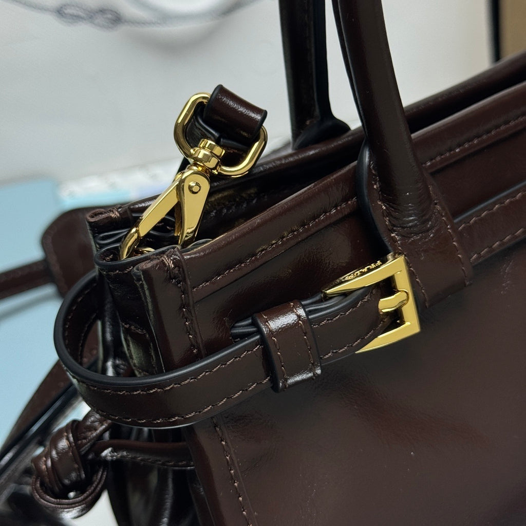 Prada Bonnie leather mini handbag
