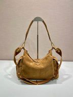 Prada Explore large suede bag