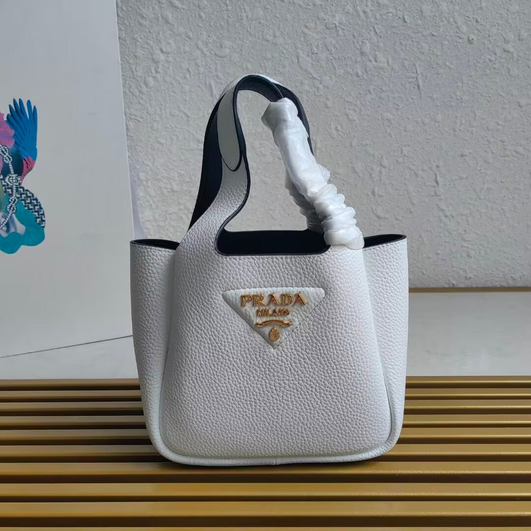Prada mini leather handbag