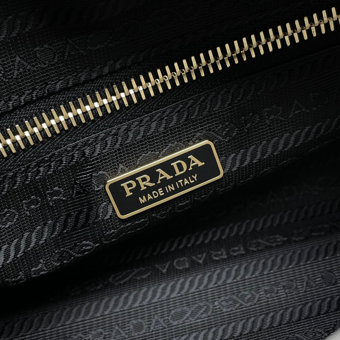 Prada Bonnie small leather shoulder bag