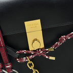 Prada Soft Sound large leather shoulder bag with charms