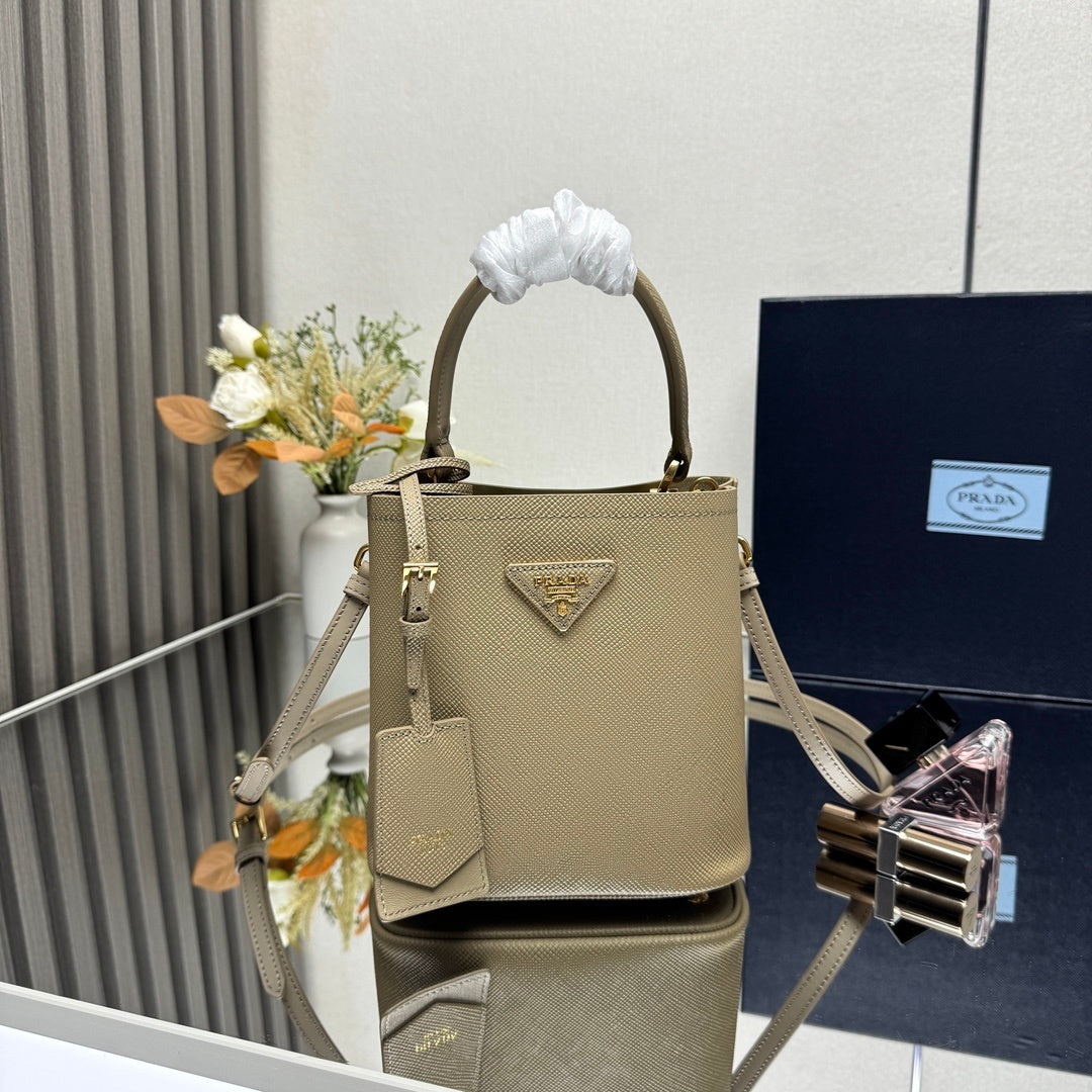 Prada Panier mini Saffiano leather bag