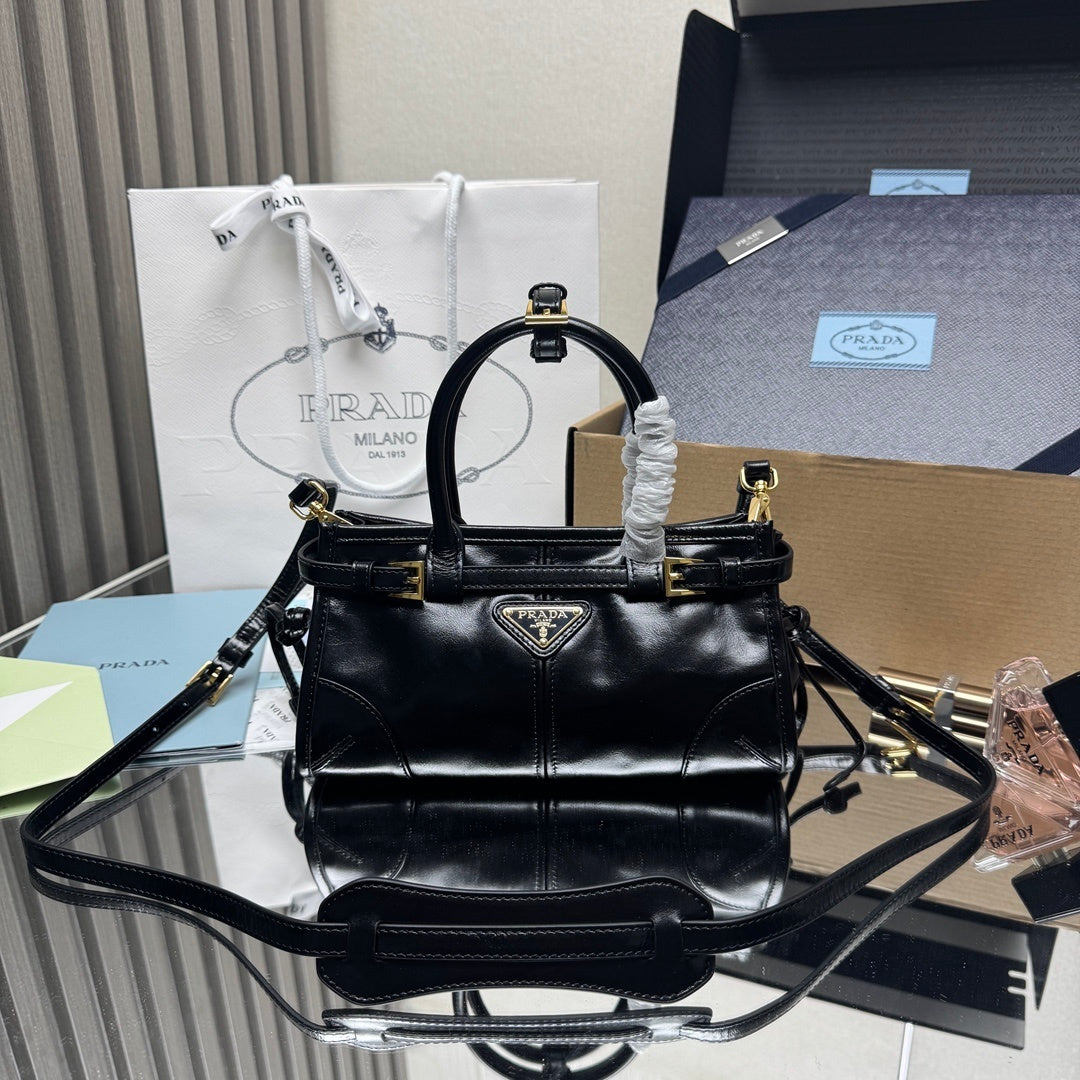 Prada Bonnie leather mini handbag
