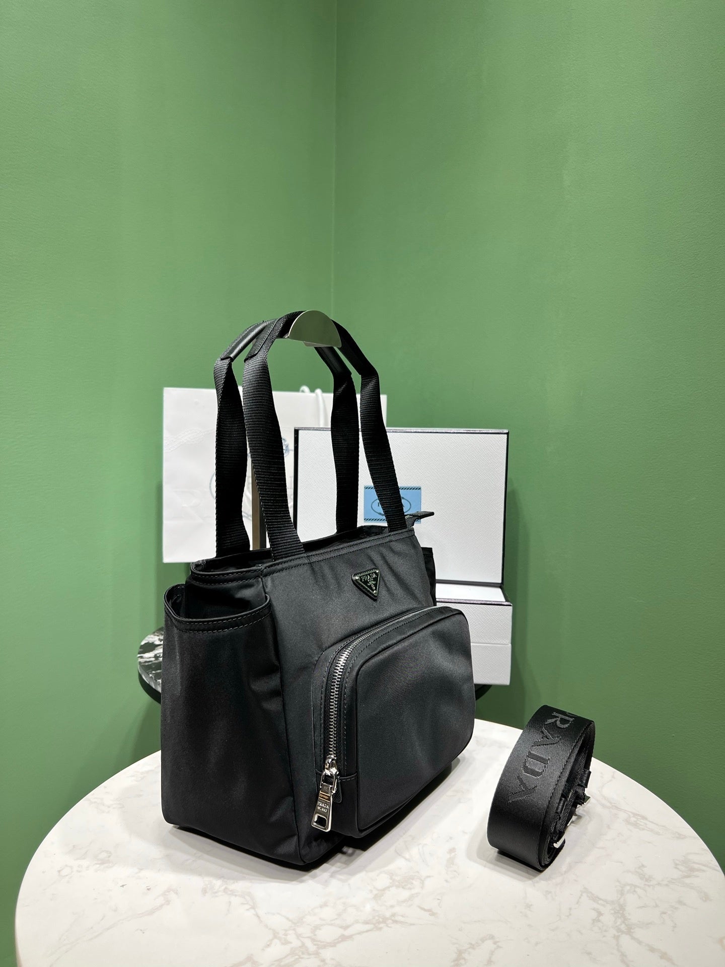 Prada re-Nylon tote bag