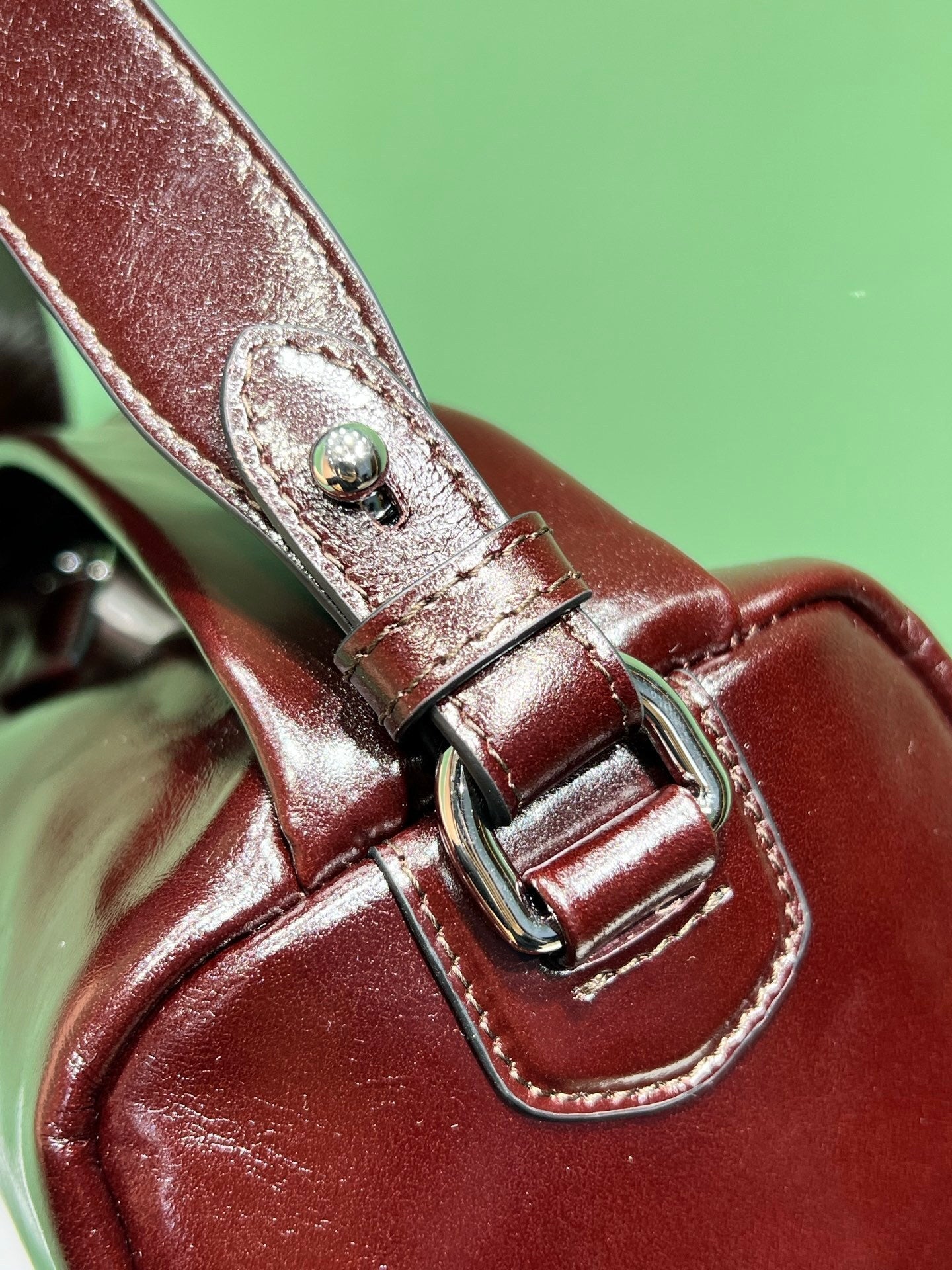 Prada leather shoulder bag