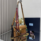 Prada Soft Sound small leather shoulder bag with charms