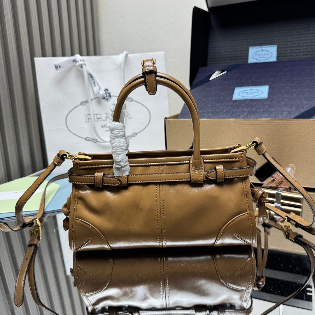 Prada Bonnie leather mini handbag