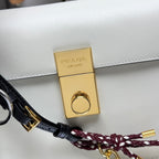 Prada Soft Sound small leather shoulder bag with charms