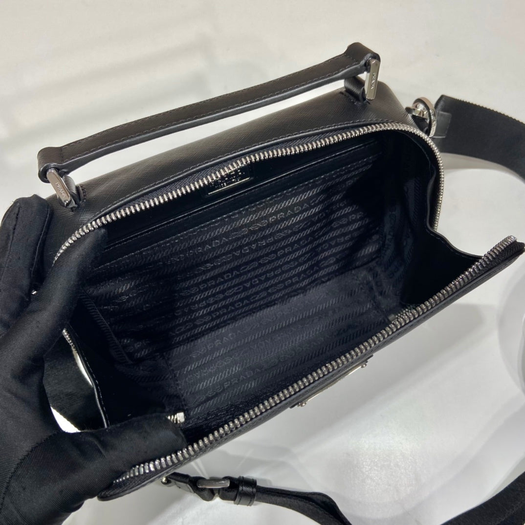 Prada Brique medium Saffiano leather bag