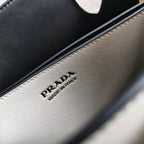 Prada Buckle small leather handbag with belt