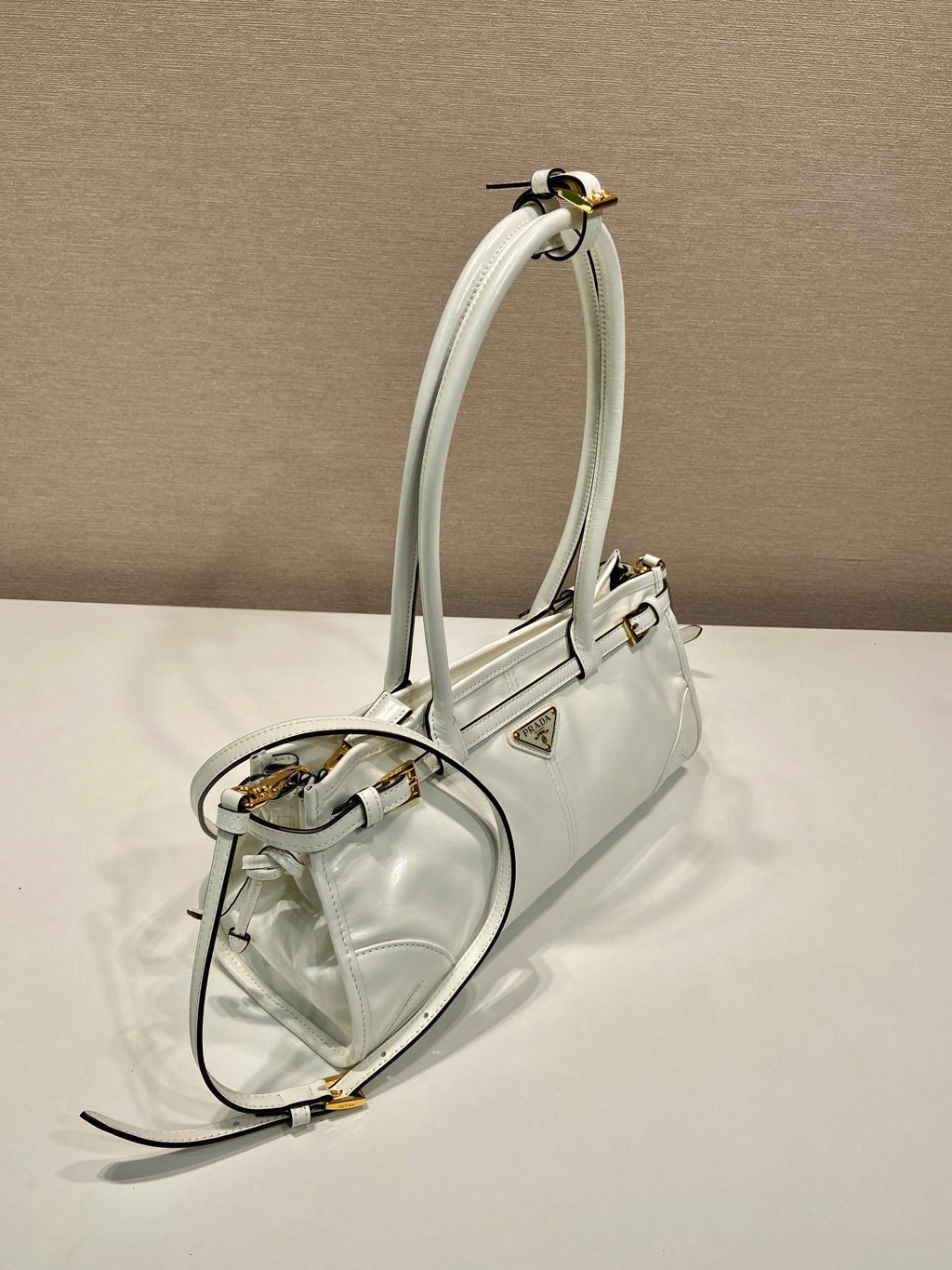 Prada Bonnie medium leather handbag