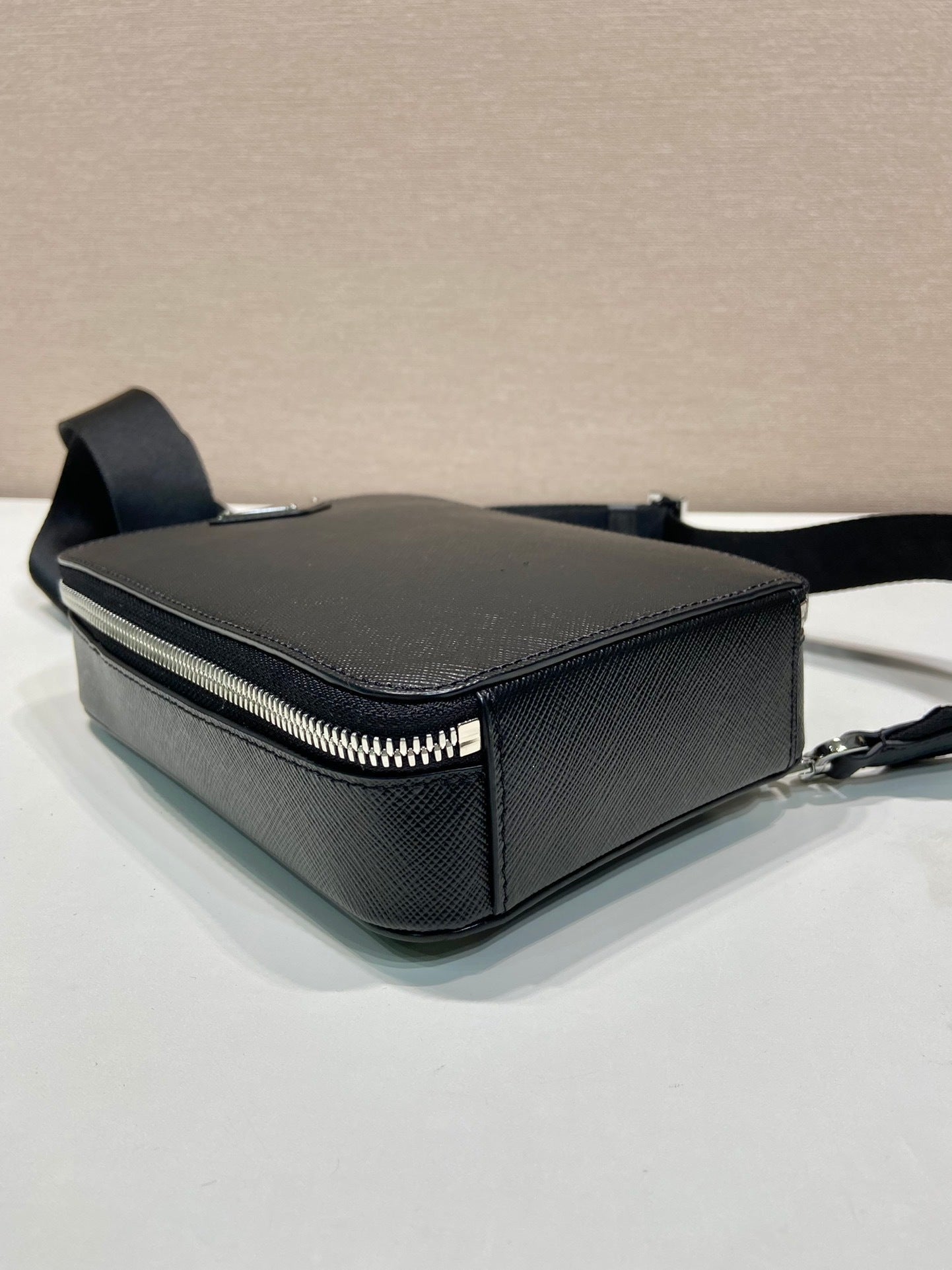 Prada Brique Saffiano leather bag