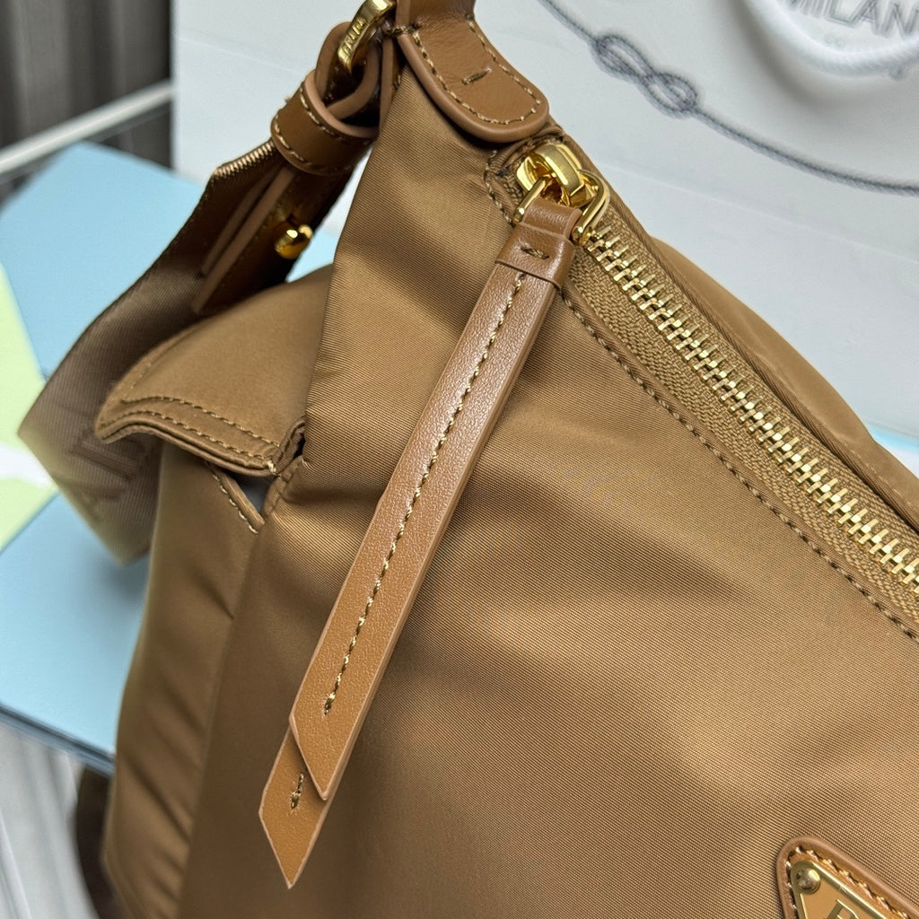 Prada Explore large Re-Nylon and leather bag