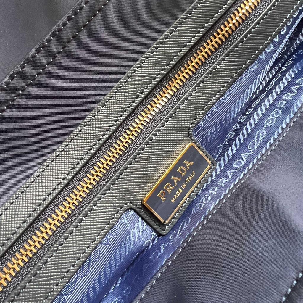 Prada Re-Edition 1978 medium Re-Nylon and Saffiano leather tote bag