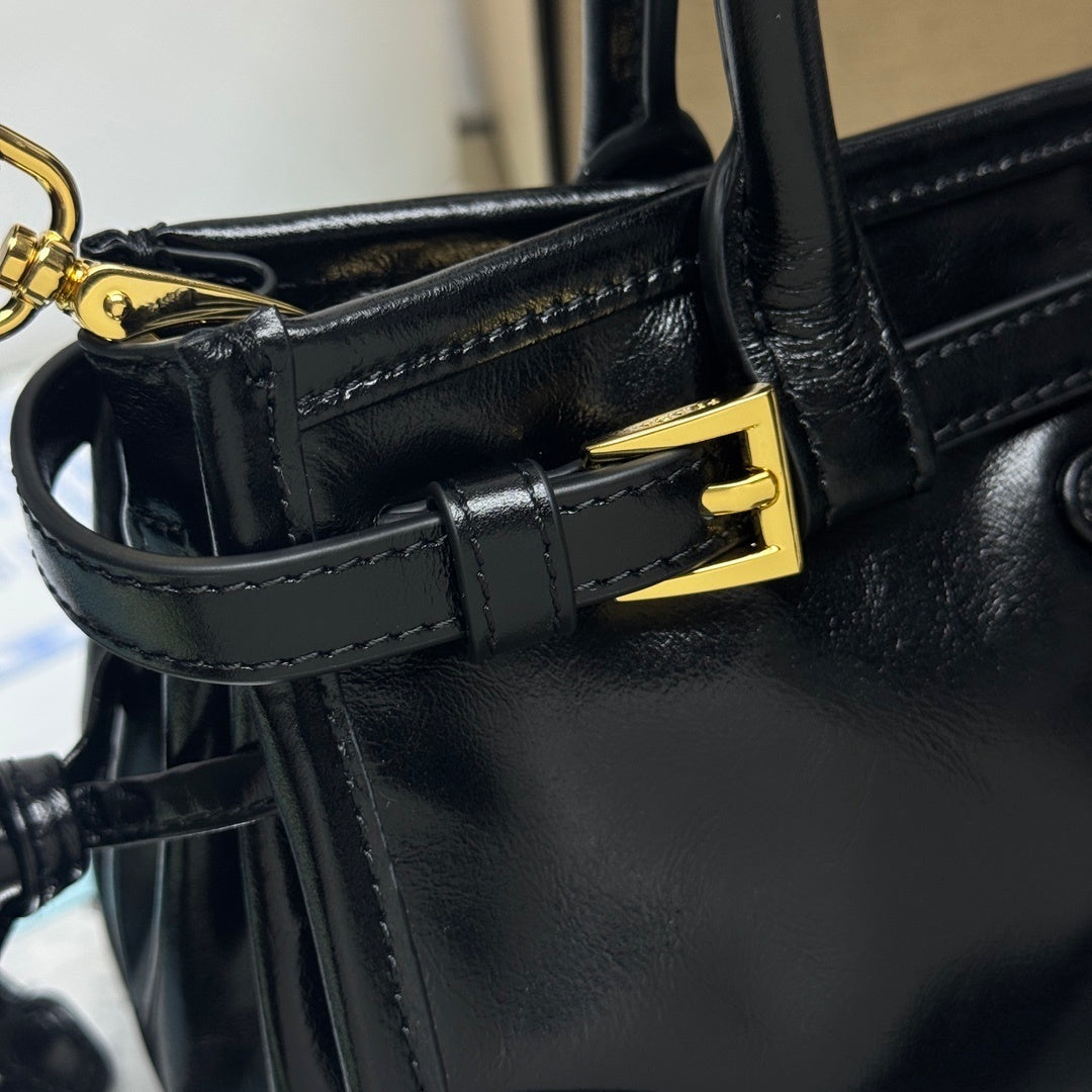 Prada Bonnie leather mini handbag