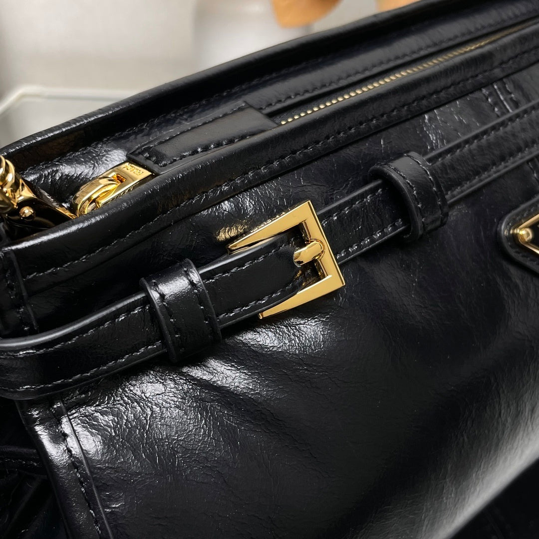 Prada Bonnie small leather shoulder bag