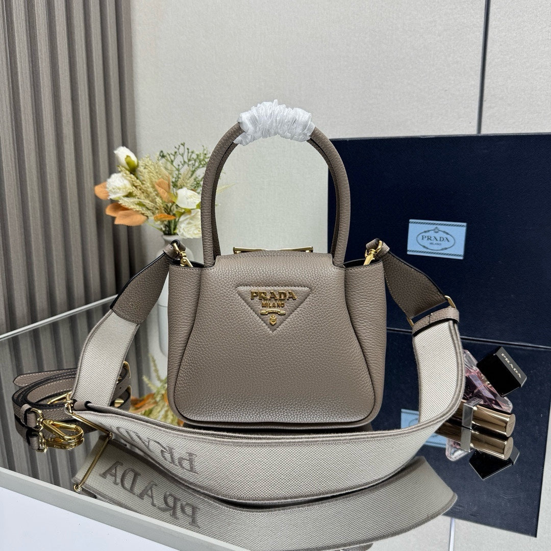 Prada mini leather handbag