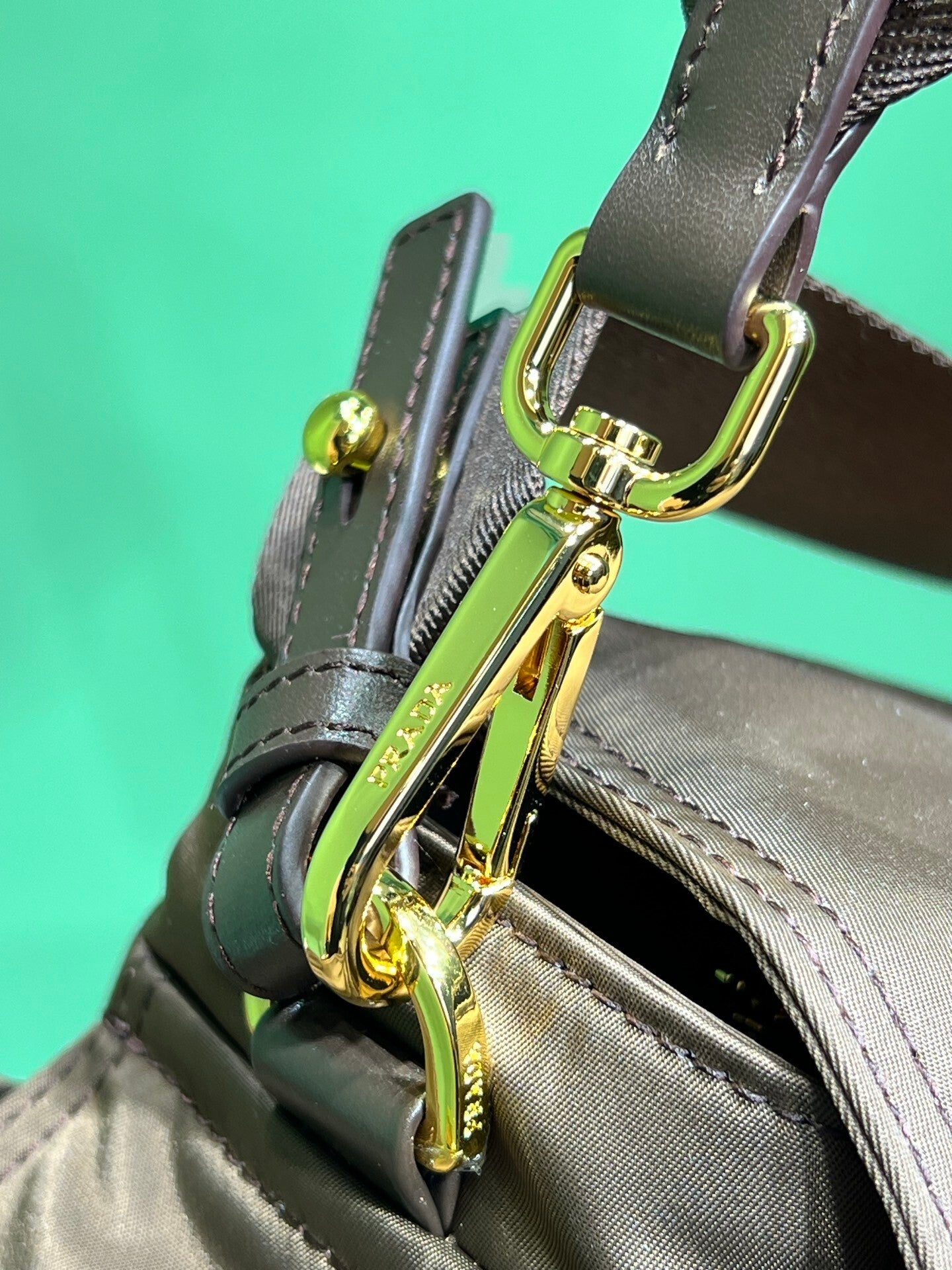 Prada Explore medium Re-Nylon shoulder bag with flap