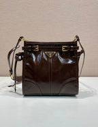 Prada Bonnie leather mini shoulder bag