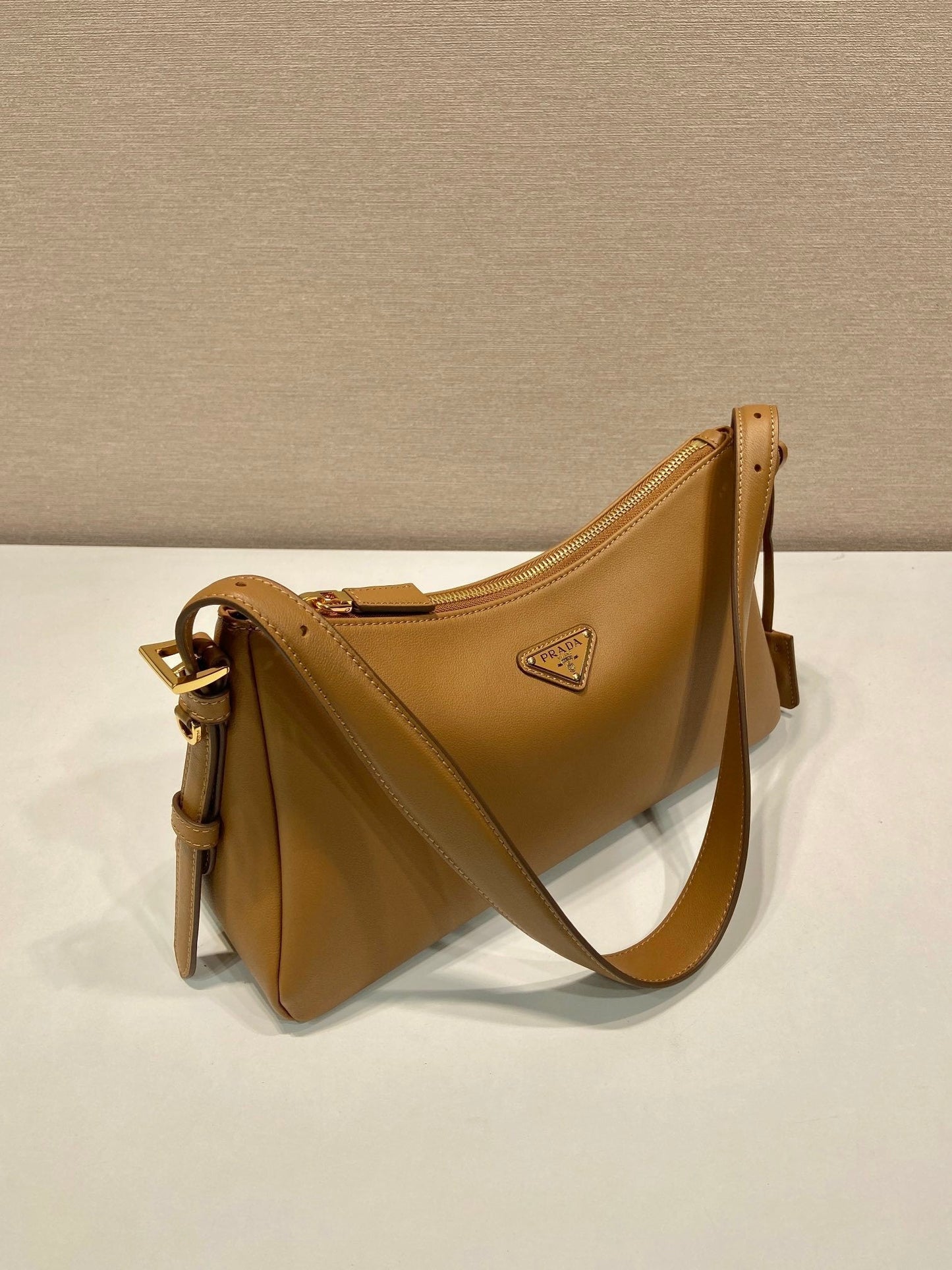 Prada Aimee medium leather shoulder bag
