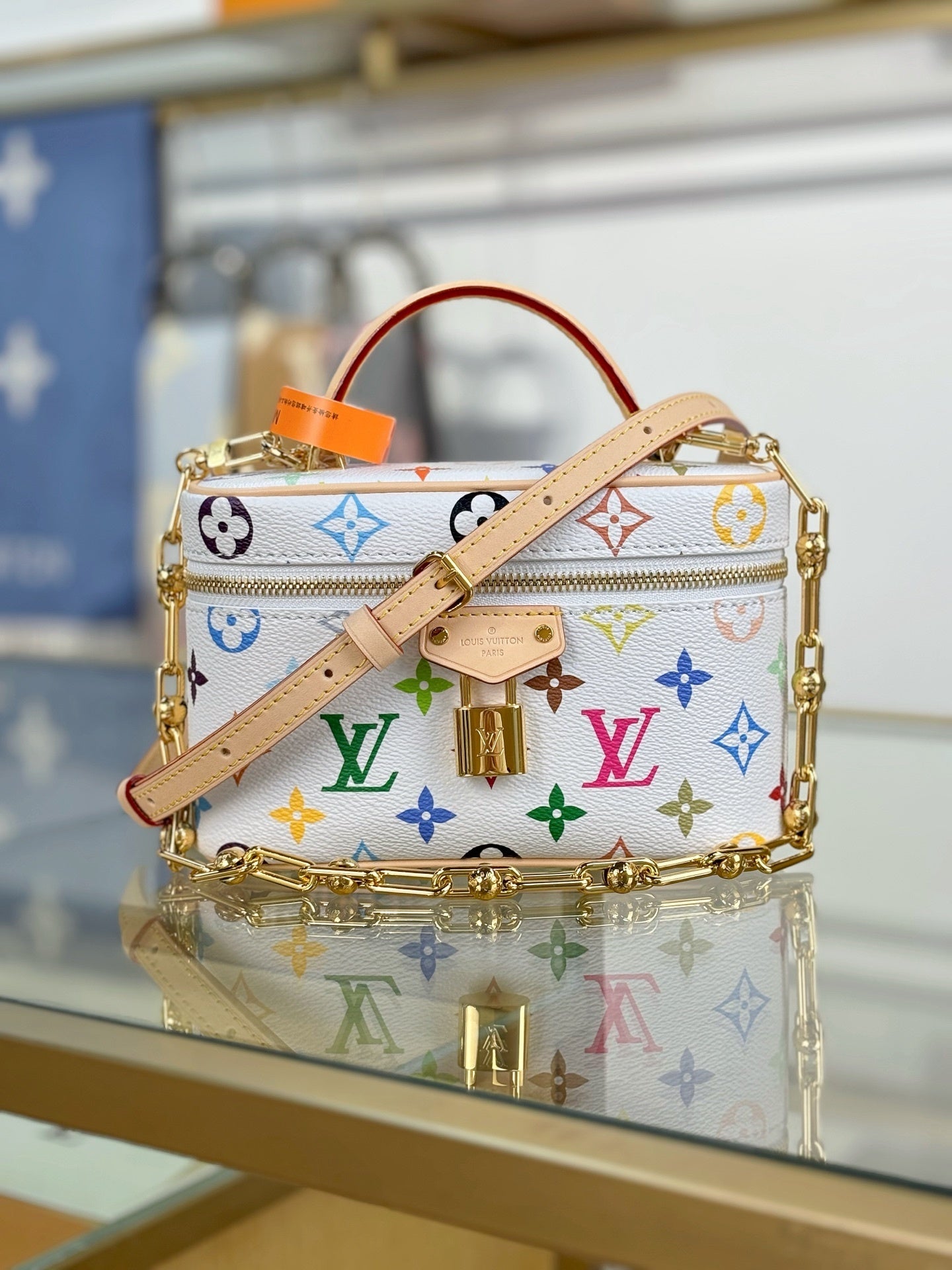 LV x TM Vanity Chain Pouch
