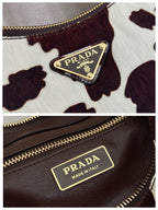 Prada Aimèe medium printed leather shoulder bag