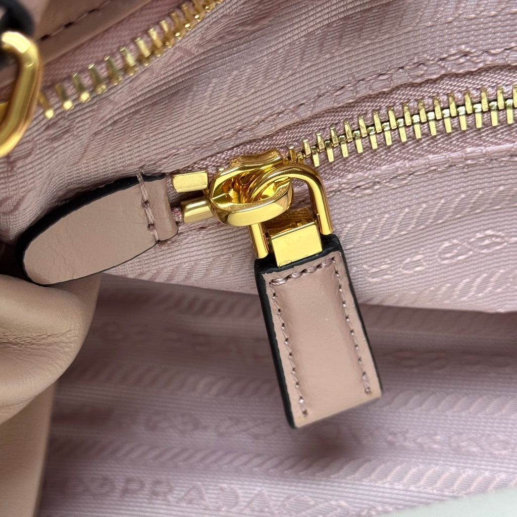 Prada Bonnie small leather shoulder bag