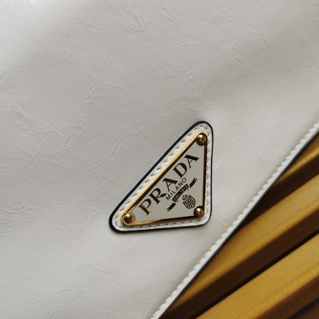 Prada leather shoulder bag